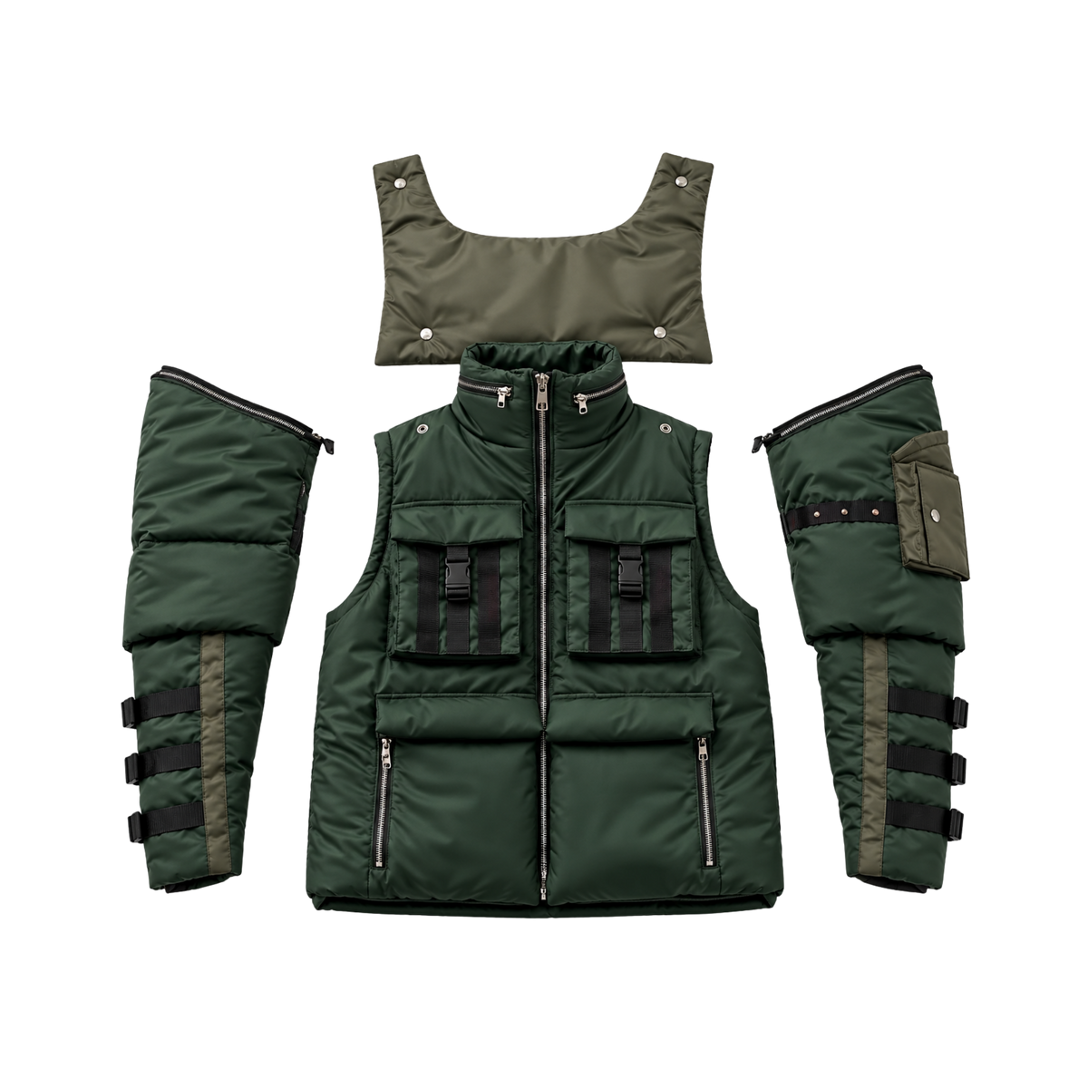 Jonin Puffer Jacket - NARUTO