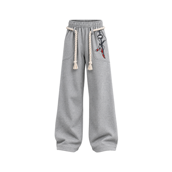 Braided Sweatpants - TOJI