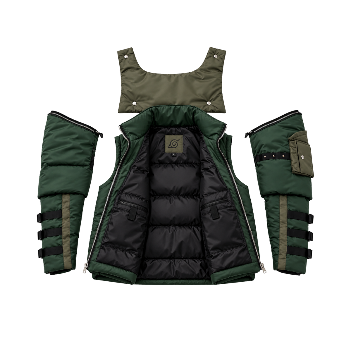 Jonin Puffer Jacket - NARUTO